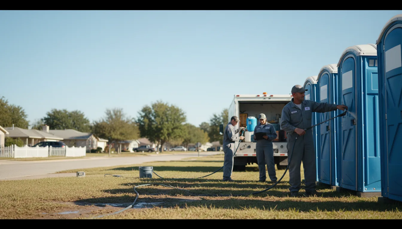 Long-Term Portable Toilet Rental in Edgeley, ND near me